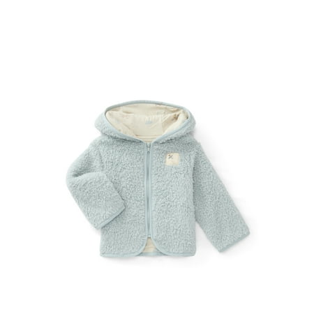 Bliss by Garanimals Baby Boys or Girls Zip-Up Fleece Hoodie Now $4.00