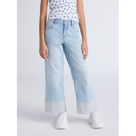 Weekend Academy Girls Cuffed Hem Jeans