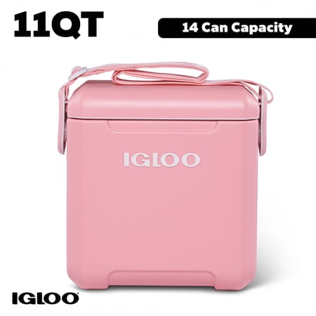Igloo 11 QT Tag-A-Long Hard Sided Cooler, Pink Now $39.98