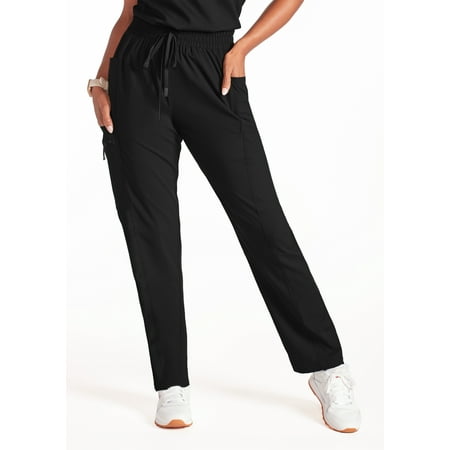 Reebok Women's Scrubs Straight Leg Scrub Pant, 1 Pack Now $18.88