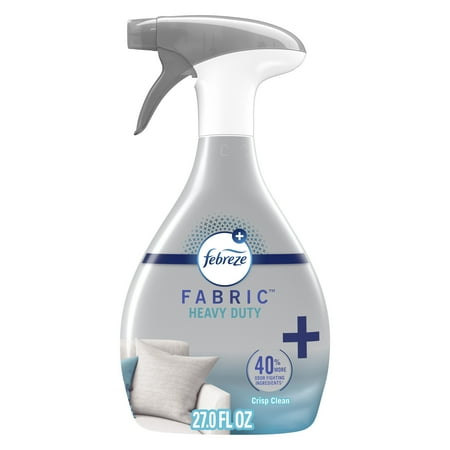 Febreze Fabric Spray Air Freshener, Odor-Fighting, Heavy Duty Crisp Clean, 27 oz Now $7.28