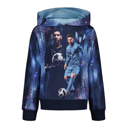 Messi Boys Sublimated Hoodie Now $8.54