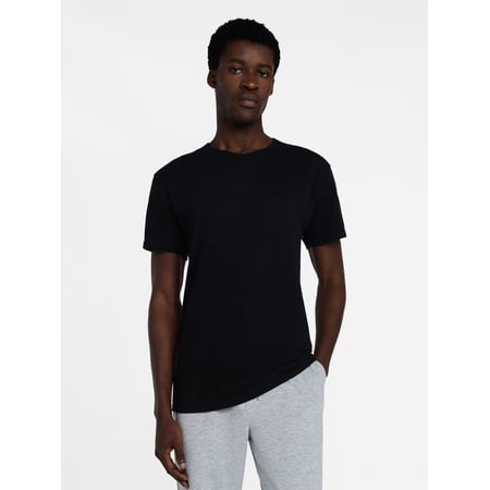 Athletic Works Men's and Big Men's Cotton Active Tee with Short Sleeves Now $5.98