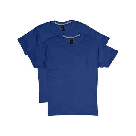 Hanes X-Temp Unisex Short Sleeve Crewneck T-Shirt, 2-Pack Deep Royal S Now $6.99