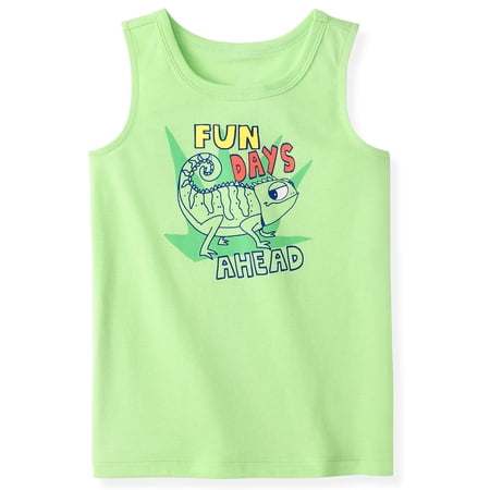 Garanimals Newborn, Baby & Toddler Boy Cotton Graphic Tank Top Now $2.79