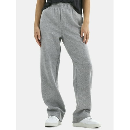 Athletic Works Women's Fleece Pants with Pockets, 30" Inseam Now $6.36