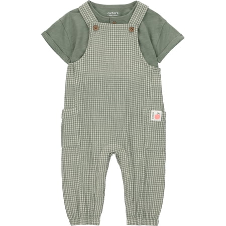 Carter's Child of Mine Baby Boy Overalls Set, 2-Piece, Sizes 0/3-24 Months Now $4.19