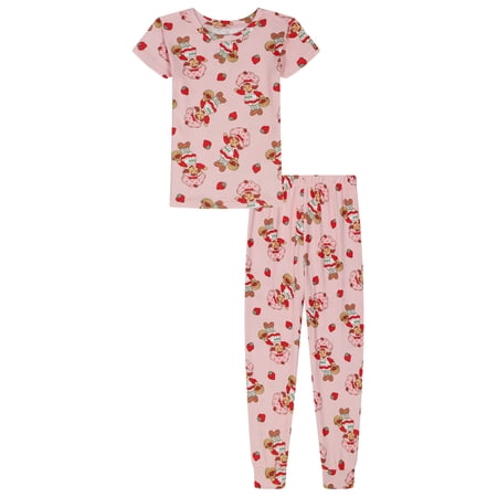 Kids Short Sleeve and Pant Snug Fit Pajama Set, 2-Piece, 4-10 Now $7.00