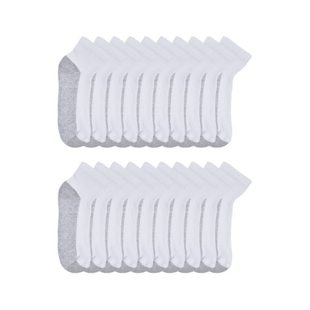 Wonder Nation Boys Cushioned Ankle Socks, 10 Pack, Sizes S - L Now $7.98