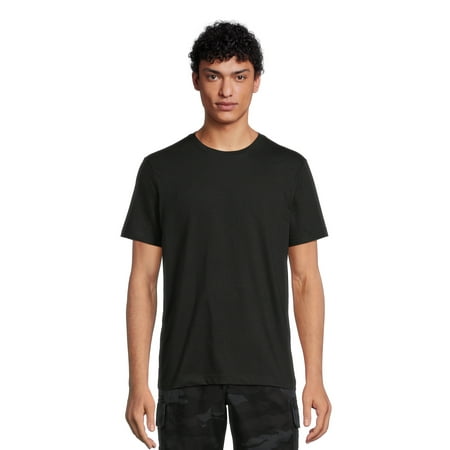 George Men's and Big Men's Classic Fit Crewneck Tee with Short Sleeves