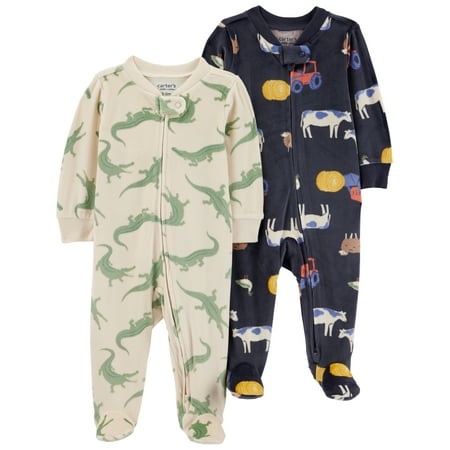 Carter's Child of Mine Baby Cozy Sleep N Play, Single & 2 Pack, /9 Months Now $5.00