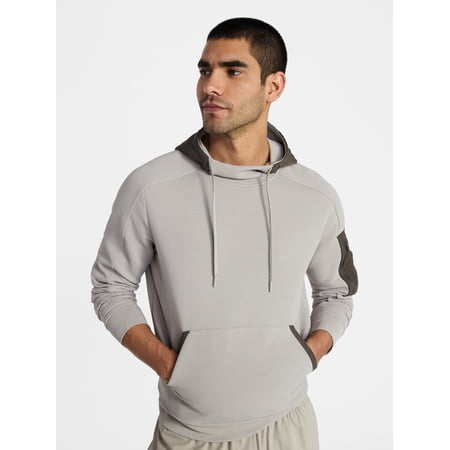 Athletic Works Men's and Big Men's Mix Media Hoodie Now $6.12