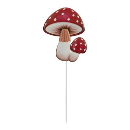 Mainstays Weather-Resistant Metal Mushroom Garden Stake Now $1.58