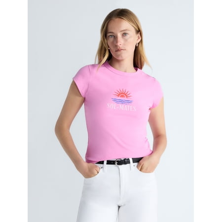 Free Assembly Women's and Women's Plus Cap Sleeve Tee Now $6.00