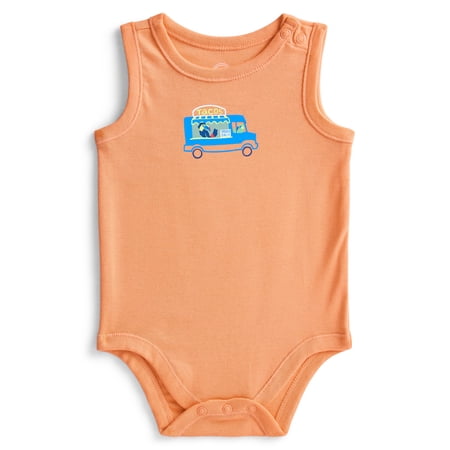 Wonder Nation Baby Boy Tank Bodysuit, Months Now $3.00