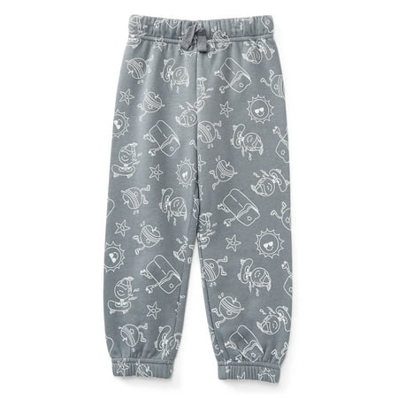 Wonder Nation Toddler Boys Fleece Jogger Pants Now $3.49