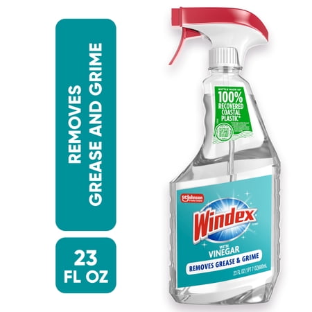 Windex® with Vinegar Glass Cleaner, Spray Bottle, 23 fl oz Now $3.27