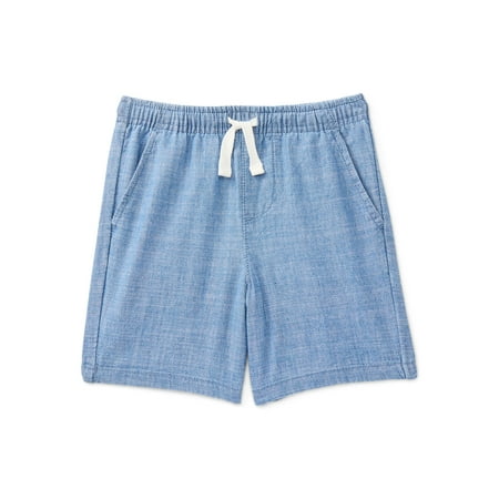 Wonder Nation Toddler Boys Cotton Chambray Twill Shorts Now $2.00