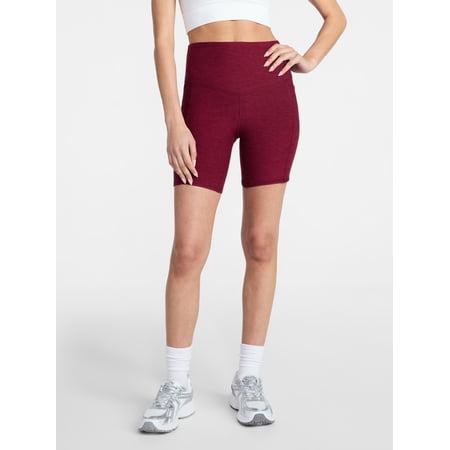 Athletic Works Women's and Women's Plus High Rise Bike Shorts, 7" Inseam Now $6.59