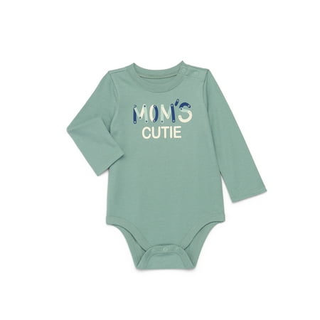 Garanimals Baby Boy Graphic Bodysuit with Long Sleeves Now $3.98