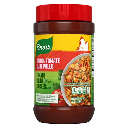 Knorr Granulated Tomato with Chicken Flavor Bouillon Powder, 32 Oz Jar Now $5.97