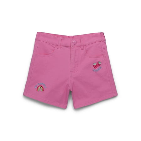 365 Kids by Garanimals Girls Embroidered Twill Shorts Now $5.00