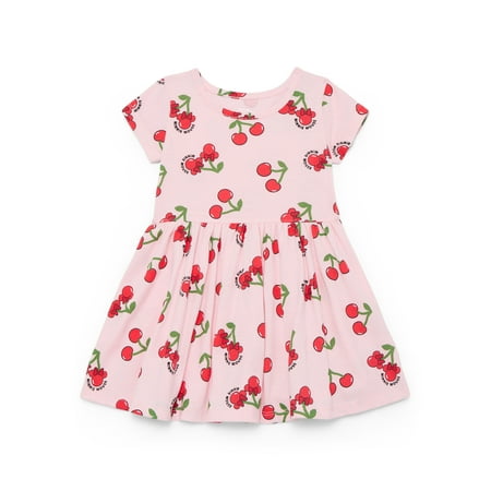 Minnie Mouse Toddler Girl Allover Print Dress with Short Sleeves Now $4.00