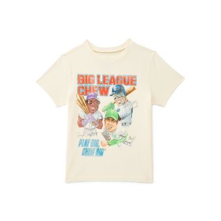 Big League Chew Boys Graphic Tee with Short Sleeves Now $4.98