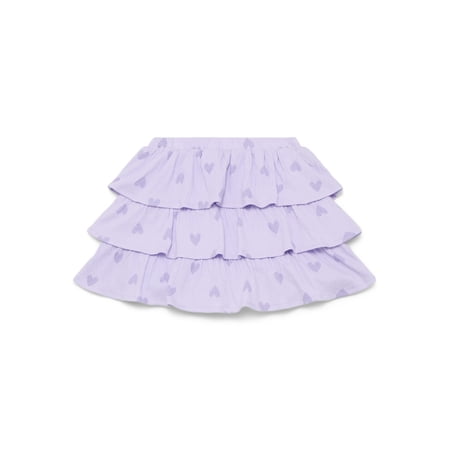 Wonder Nation Little Girls Tiered Scooter Skirt Now $4.40