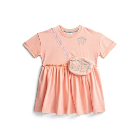 Toy Story Toddler Girls Short Sleeve Graphic Dress with 3D Bag Now $5.50