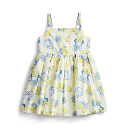 Minnie and Friends Toddler Girls Allover Print Sleeveless Dress Now $9.00