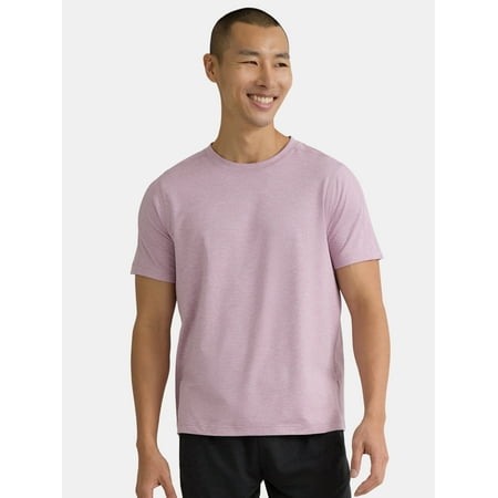 Athletic Works Men's and Big & Tall Men's Soft ButterCore Tee with Short Sleeves Now $5.39
