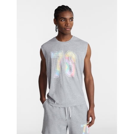 No Boundaries Pride Boxy Cropped Fit Tank Top, Men's Now $8.01