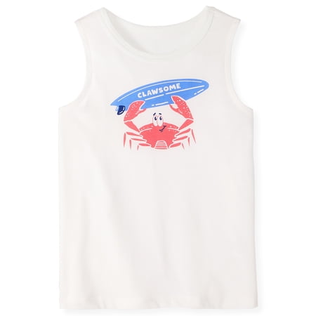 Garanimals Newborn, Baby & Toddler Boy Cotton Graphic Tank Top Now $2.79