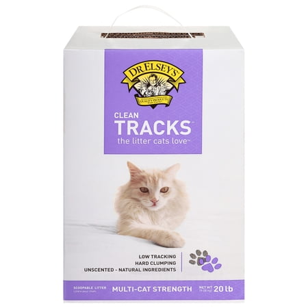 Dr. Elsey's Clean Tracks Clumping Clay Cat Litter 20 lb. Box Now $9.97