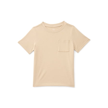 Wonder Nation Toddler Boys' Pocket Tee with Short Sleeves Now $3.98