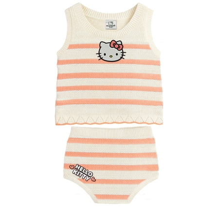 Hello Kitty Baby Girl Short Set, Sizes 0/3 Months-24 Months Now $10.00