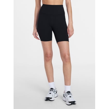 Athletic Works Women's and Women's Plus High Rise Bike Shorts, 7" Inseam Now $7.69