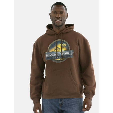 Jurassic Park Men's and Big Men's Jurassic World Rebirth Graphic Hoodie Sweatshirt Now $7.62