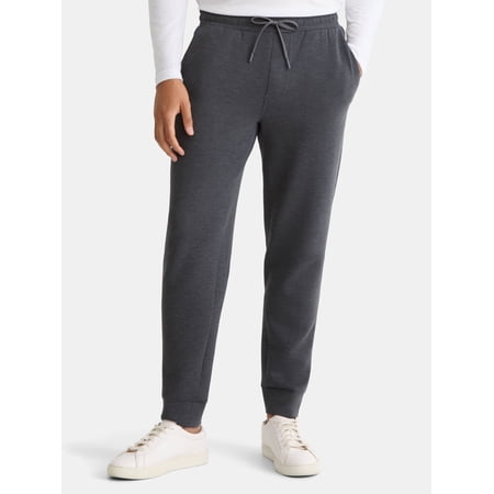Athletic Works Men's and Big Men's Fusion Double Knit Joggers Pants Now $6.16