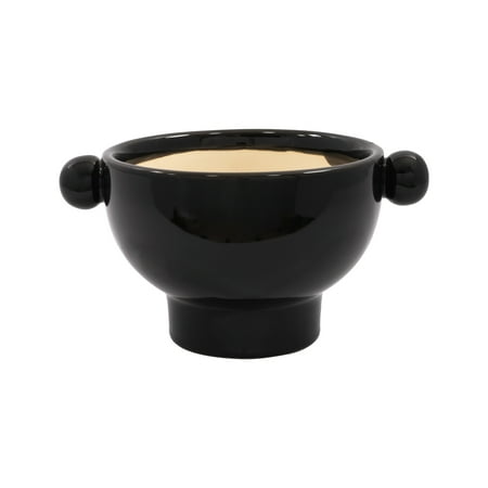 Beautiful 7" Charcoal Handled Ceramic Planter by Drew Barrymore Now $9.94