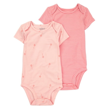 Carter's Child of Mine Baby ComfySoft Bodysuit, 2-Pack, Months Now $6.00