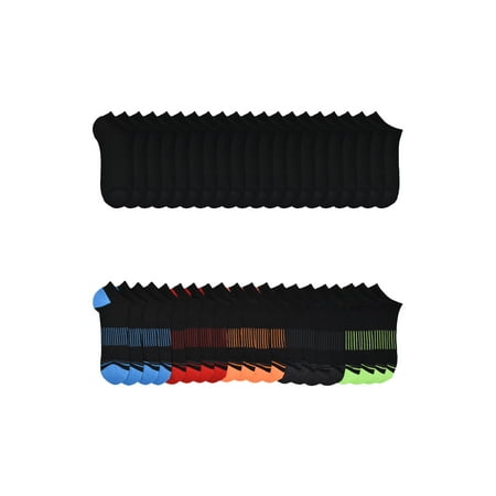 Wonder Nation Boys No Show Socks, 20-Pack, Sizes S - L Now $9.98