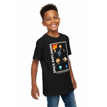 Wonder Nation, Boys' Graphic T-Shirt, Space Explorers Now $5.48