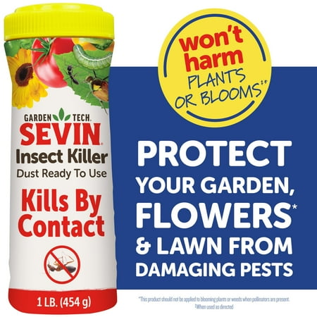 Sevin Garden Insect Killer Ready to Use Dust, 1 Pound Can Now $5.82