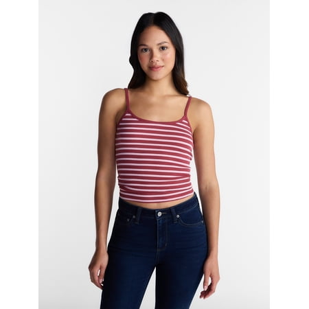 No Boundaries Scoop Neck Cami Top, Women's XXS-XXL Now $4.98