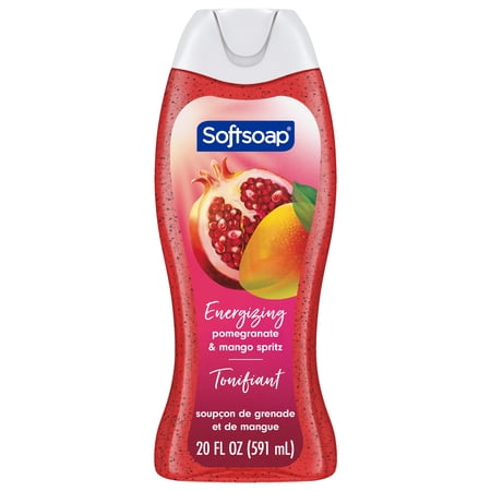 Softsoap Energizing Moisturizing Body Wash, Pomegranate and Mango Spritz Scent, 20 Now $4.97