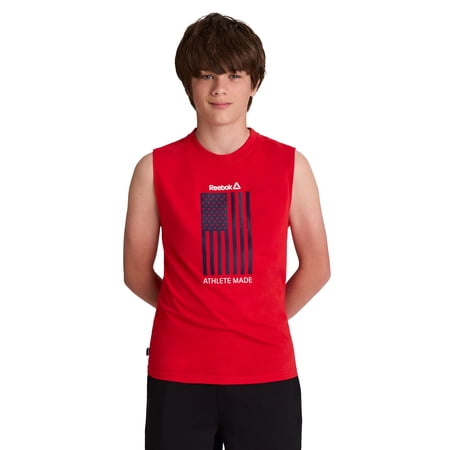 Reebok Boy’s Active Graphic Tank Top Now $10.00