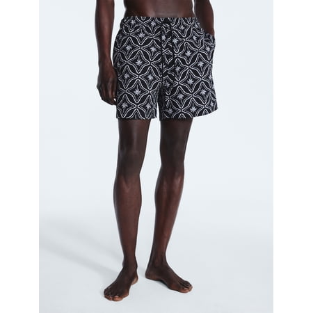 Free Assembly Men's Swim Stretch Seersucker Board Shorts, 5" Inseam Now $8.10