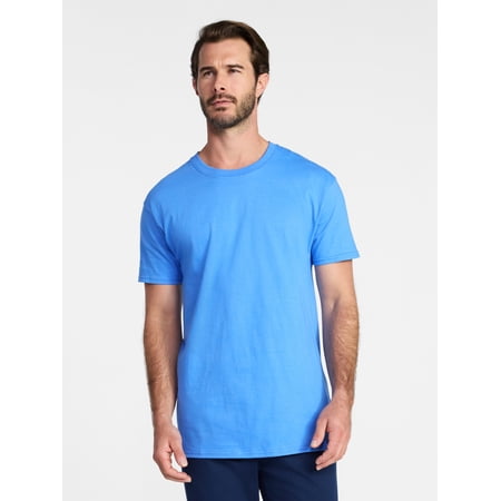 Athletic Works Men's and Big Men's Cotton Active Tee with Short Sleeves Now $2.00
